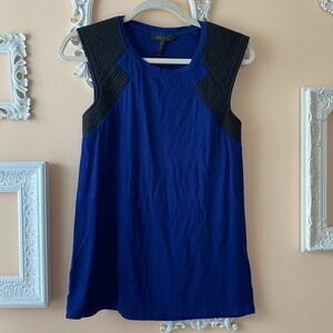 BCBG Women’s Top Cobalt/Black XS
